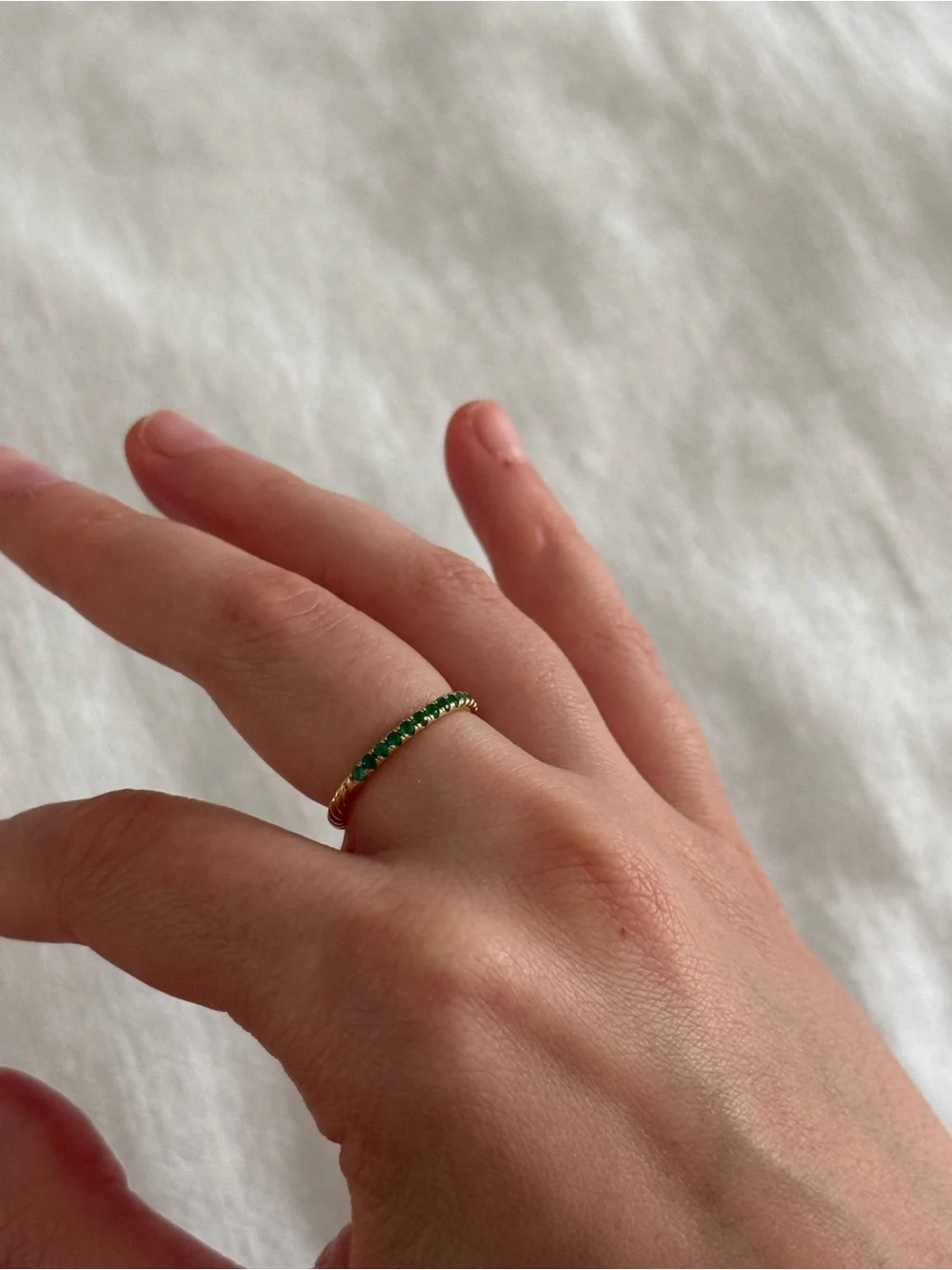 David Yurman Cable Collectibles stack ring 7